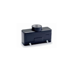 Capot 24B, Aluminium moulé sous pression, acier inoxydable, IP67, Sortie verticale, M32
